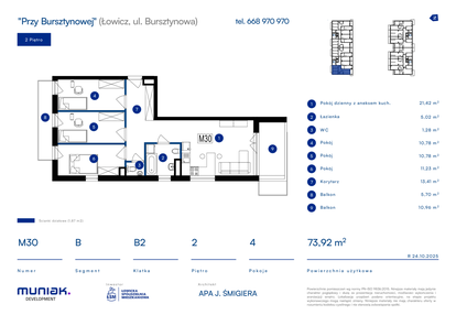 Mieszkanie w inwestycji: Przy Bursztynowej