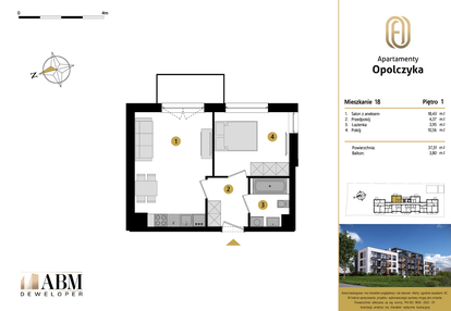 Mieszkanie w inwestycji: Apartamenty Opolczyka