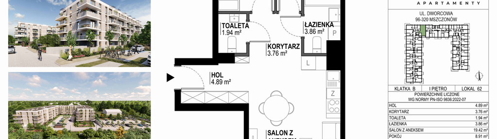 Mieszkanie w inwestycji: Nova Dworcowa