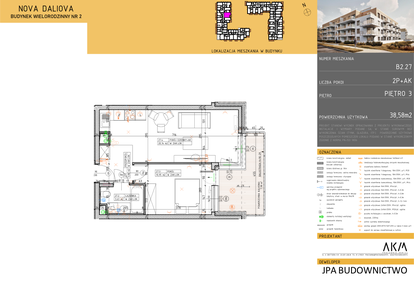 Mieszkanie w inwestycji: Nova Daliova