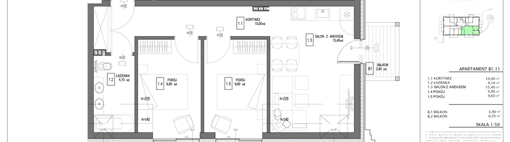 Mieszkanie w inwestycji: Rezydencja Chłabówka
