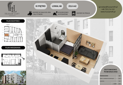 Mieszkanie w inwestycji: Hussar Loft - Apartamenty inwestycyjne
