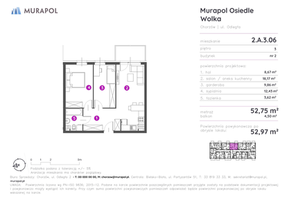Mieszkanie w inwestycji: Murapol Osiedle Wolka