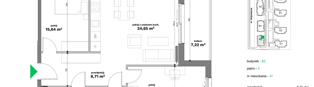 Mieszkanie w inwestycji: Forma Otwarta etap II