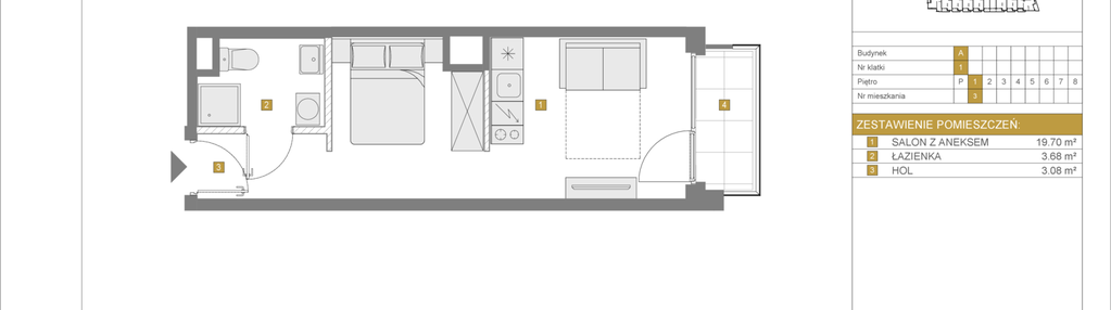 Mieszkanie w inwestycji: Apartamenty Grzybowska 11