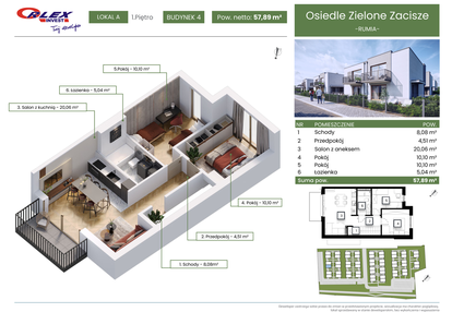 Mieszkanie w inwestycji: Rumia Osiedle Zielone Zacisze