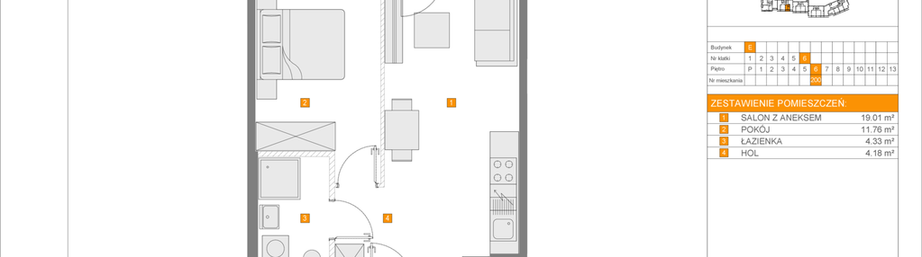 Mieszkanie w inwestycji: Apartamenty Literacka etap 2.2