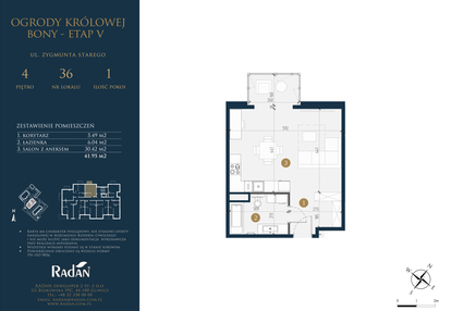 Mieszkanie w inwestycji: Ogrody Królowej Bony V