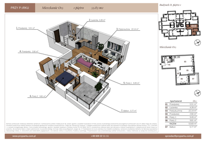 Mieszkanie w inwestycji: Przy Parku etap II