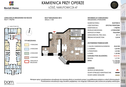 Mieszkanie w inwestycji: Kamienica przy Operze