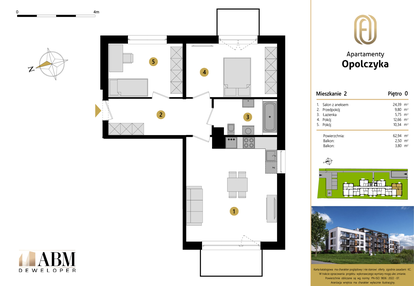 Mieszkanie w inwestycji: Apartamenty Opolczyka
