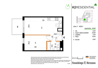 Mieszkanie w inwestycji: Kowalskiego 37