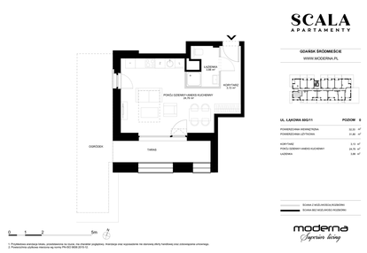 Mieszkanie w inwestycji: Scala