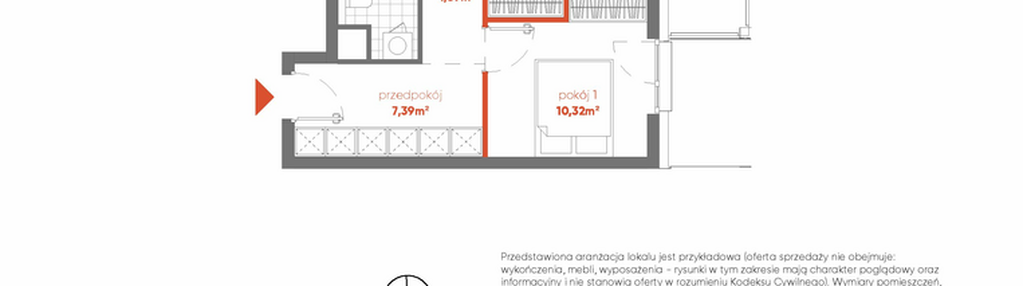 Mieszkanie w inwestycji: Pierwsza Dzielnica - etap III