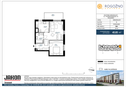 Mieszkanie w inwestycji: Rogoźno Centrum