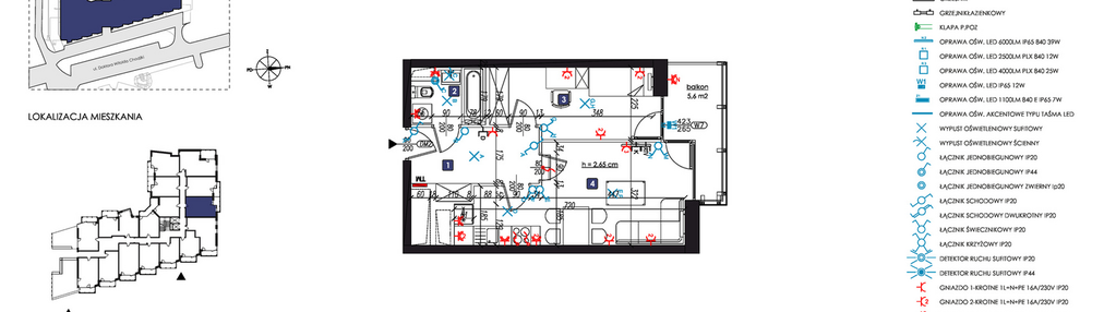 Mieszkanie w inwestycji: Chodźki Residence 2
