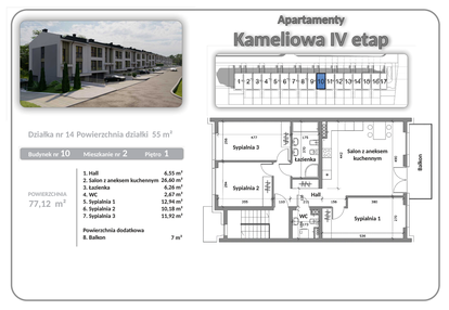 Mieszkanie w inwestycji: Apartamenty Kameliowa IV