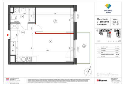 Mieszkanie w inwestycji: Ursus Vita - bud. D