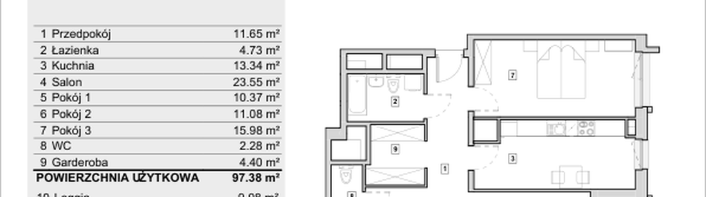 Mieszkanie w inwestycji: Heyki City