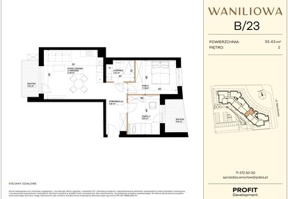 Mieszkanie w inwestycji: Waniliowa