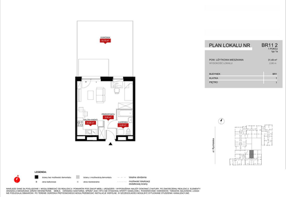 Mieszkanie w inwestycji: Browary Wrocławskie 2