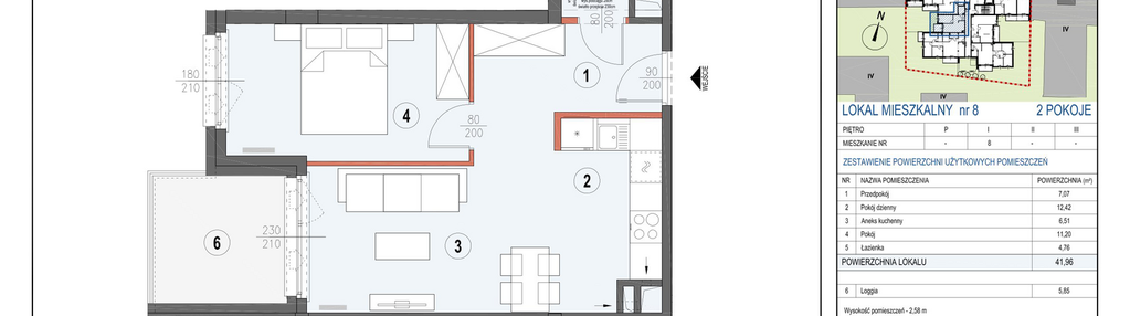 Mieszkanie w inwestycji: Słonimska Residence II