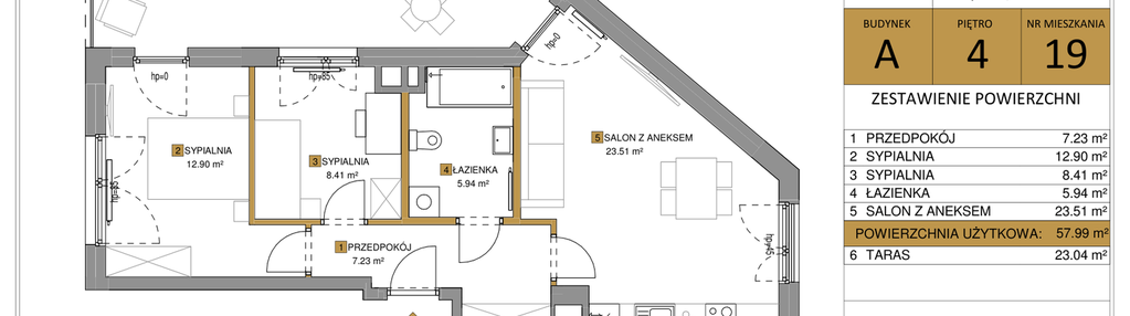 Mieszkanie w inwestycji: KOLEJ NA 19