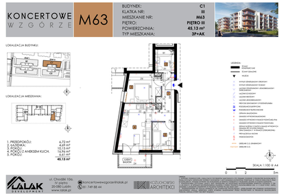 Mieszkanie w inwestycji: Koncertowe Wzgórze etap II