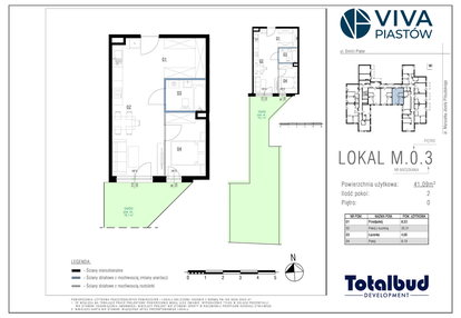 Mieszkanie w inwestycji: Viva Piastów