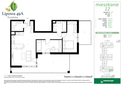 Mieszkanie w inwestycji: Lipowa 49A
