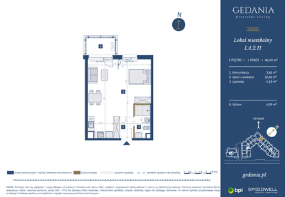 Mieszkanie w inwestycji: GEDANIA Riverside Living