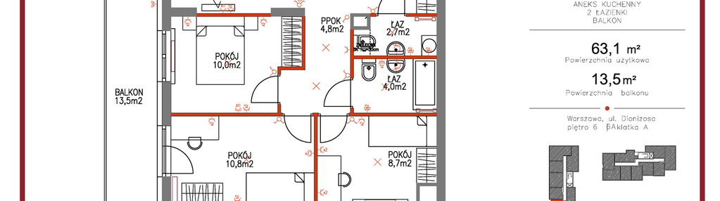 Mieszkanie w inwestycji: Comfort City Koral