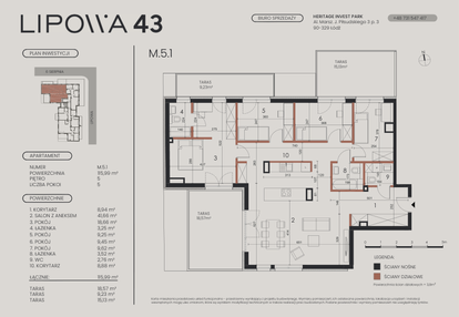 Mieszkanie w inwestycji: Lipowa 43