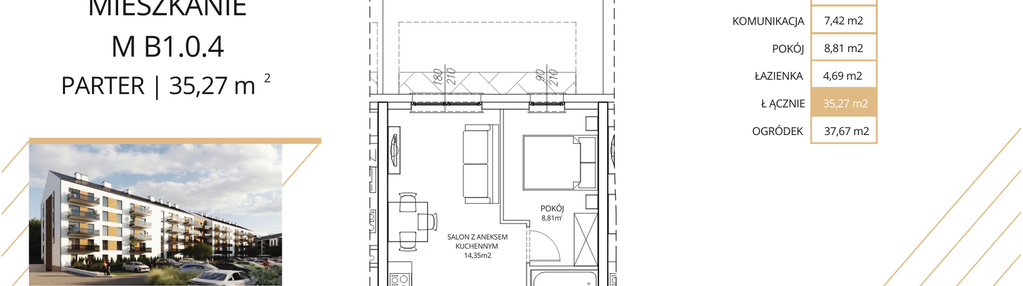 Mieszkanie w inwestycji: Apartamenty Nowe Miasto