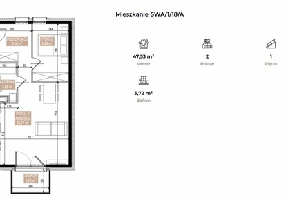 Mieszkanie w inwestycji: Apartamenty Świeradowska