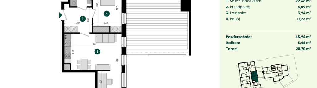 Mieszkanie w inwestycji: Pogonowskiego 52