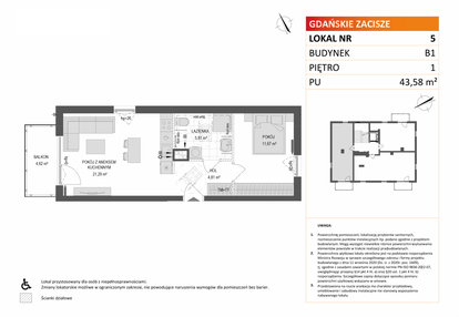 Mieszkanie w inwestycji: Gdańskie Zacisze