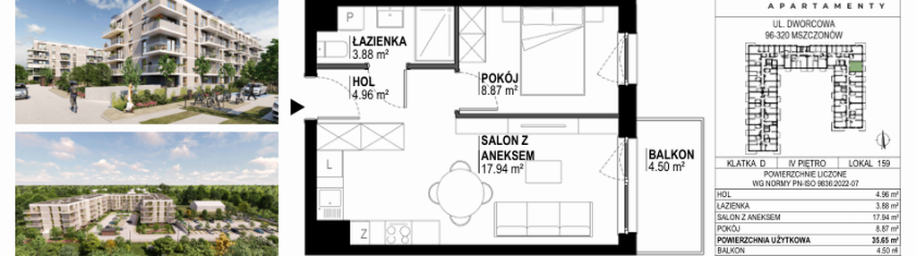 Mieszkanie w inwestycji: Nova Dworcowa