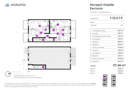 Mieszkanie w inwestycji: Murapol Osiedle Ferrovia