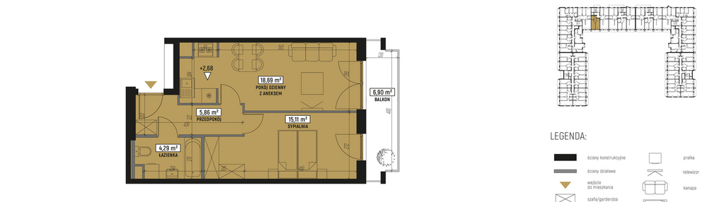Mieszkanie w inwestycji: Diamentowe Tarasy