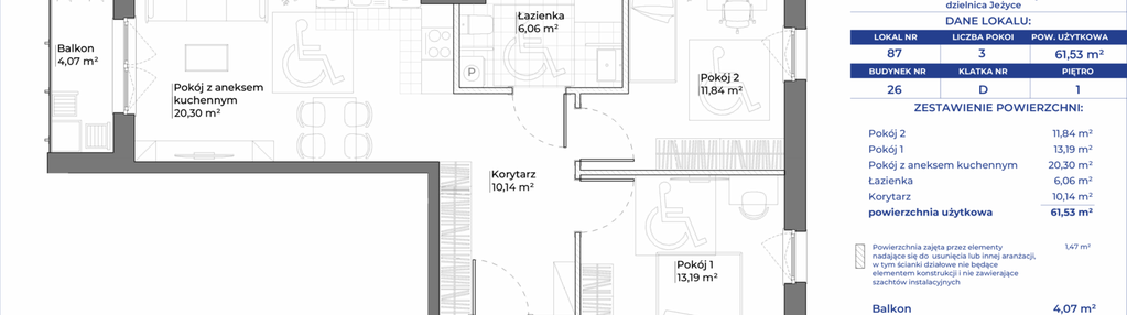 Mieszkanie w inwestycji: Ogrody Nałkowskiej