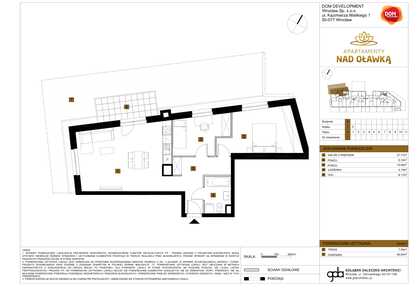 Mieszkanie w inwestycji: Apartamenty nad Oławką