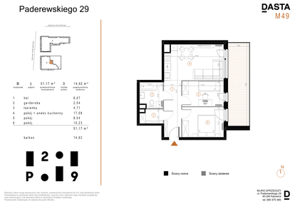 Mieszkanie w inwestycji: Paderewskiego 29