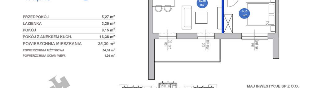 Mieszkanie w inwestycji: Osiedle Majowe 2.0 etap II