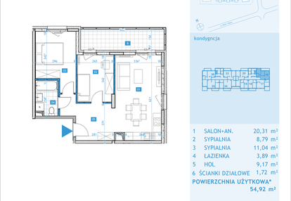Mieszkanie w inwestycji: Osiedle Botaników etap E
