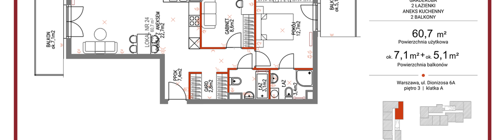 Mieszkanie w inwestycji: Comfort City Koral