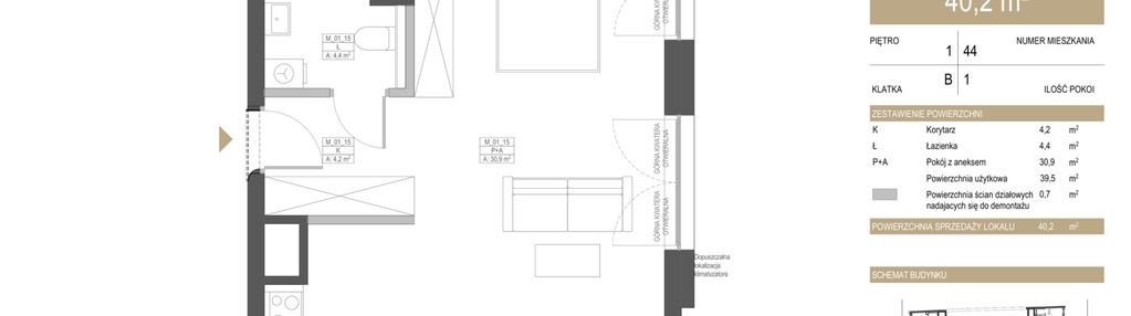 Mieszkanie w inwestycji: Garbary 68