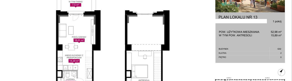 Mieszkanie w inwestycji: Fuzja Lofty