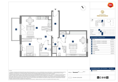 Mieszkanie w inwestycji: Apartamenty Park Matecznego Etap 2.2