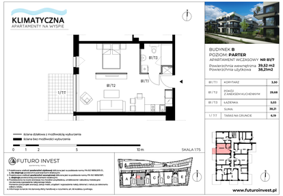 Mieszkanie w inwestycji: Apartamenty Klimatyczna